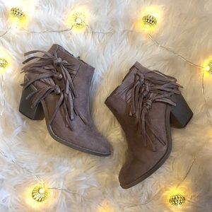 Fringe Booties {6}
